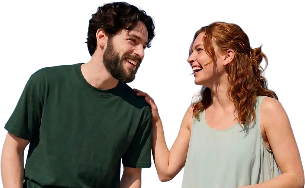 a couple happy with directmeds services