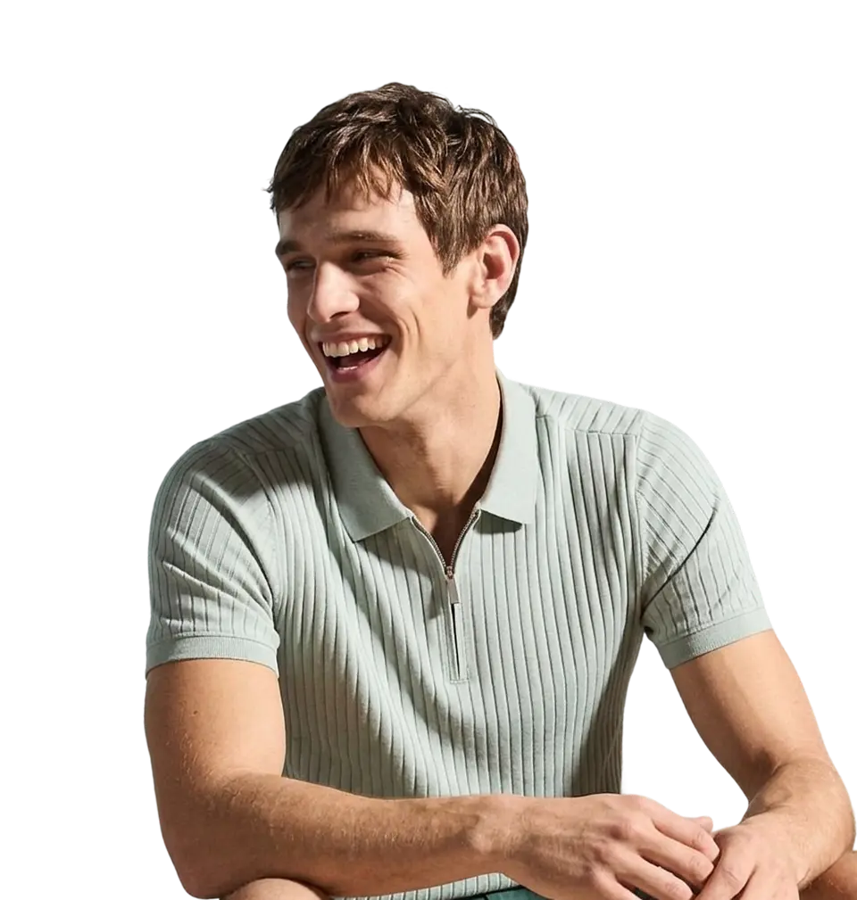 Portrait of smiling young man
